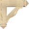 Ekena Millwork Funston Arts and Crafts Rough Sawn Bracket w/ Offset Brace, Douglas Fir, 6"W x 18"D x 18"H BKT0604X18X18FST03RDF - alternate 4